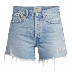 AGOLDE Parker Longline Denim Shorts